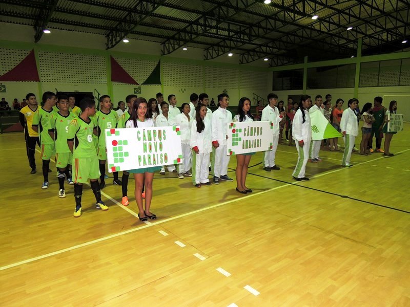 Abertura dos Jogos Internos do IFRR hoje, no Campus Amajari