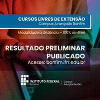 CAB divulga lista com resultado preliminar dos inscritos nos cursos livres