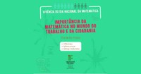 MATEMÁTICA – Importância da ciência será discutida em evento no Campus Novo Paraíso