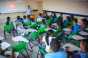 Projetos de extensão - Alunos da Escola Estadual Elza Breves participam de palestras sobre prevenção à doenças Projetos de extensão - Alunos da Escola Estadual Elza Breves participam de palestras sobre prevenção à doenças