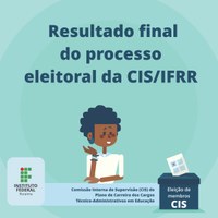 CIS – Disponível resultado final das eleições